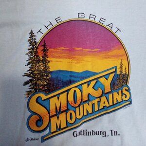 Vintage Air Waves Great Smoky Mountains Tennessee T-Shirt